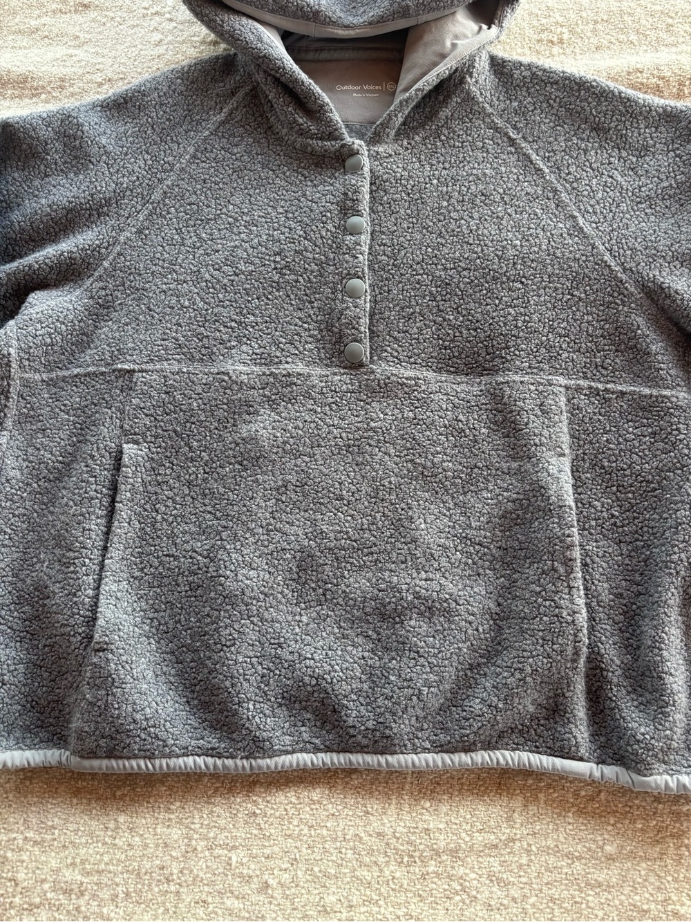 Outdoor Voices Wool Mega Fleece Hoodie - Picture 6 of 9